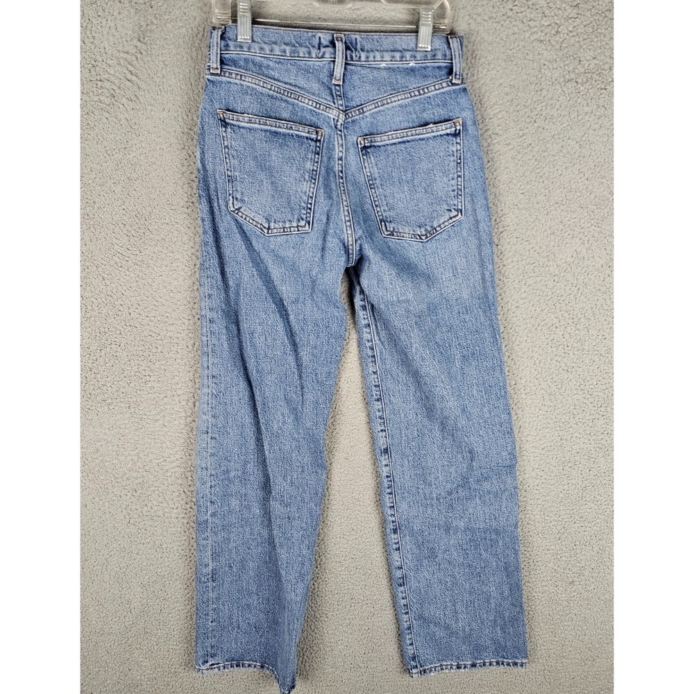 Agolde Harper Jeans Womens 23 Denim Americana Streetwear Straight Leg A9153-1554 - Picture 2 of 9